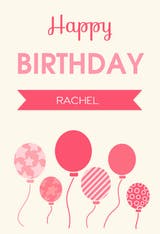 Birthday Greetings - Birthday Card